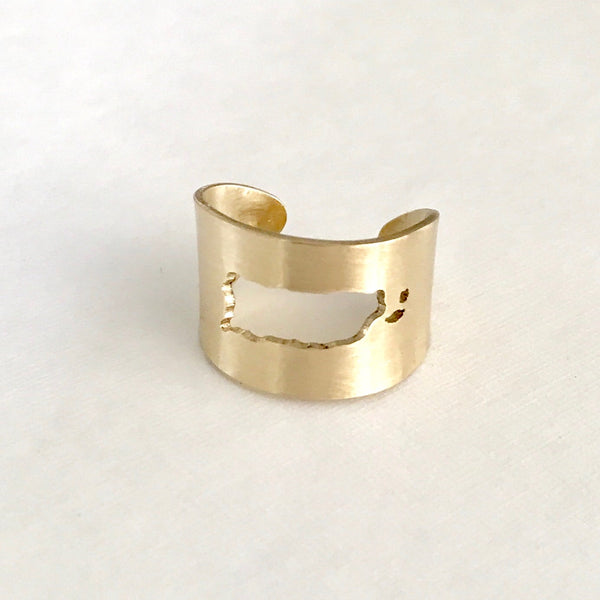 Puerto Rico adjustable ring