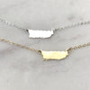 Puerto Rico Necklace unisex gold