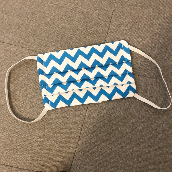 Chevron print mask