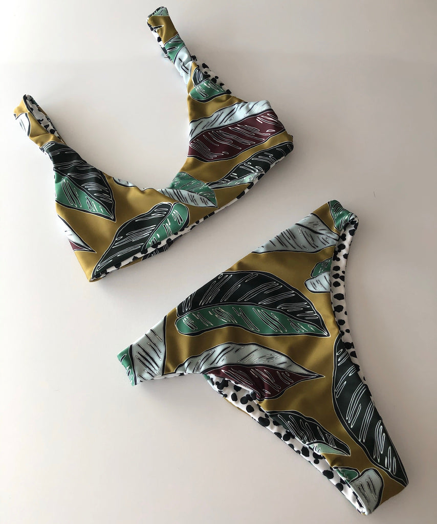 I R I S bikini in Lore & Antz print