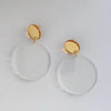 Carmela clear earrings