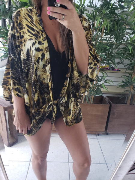 Kimono animal print