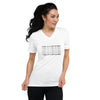 "Todo va a estar bien" Unisex Short Sleeve V-Neck T-Shirt